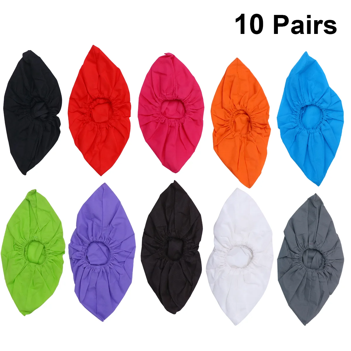

10 Pairs Non- woven Shoe Covers Shoe Covers Shoe Protector Waterproof Overshoe Cover for Rain