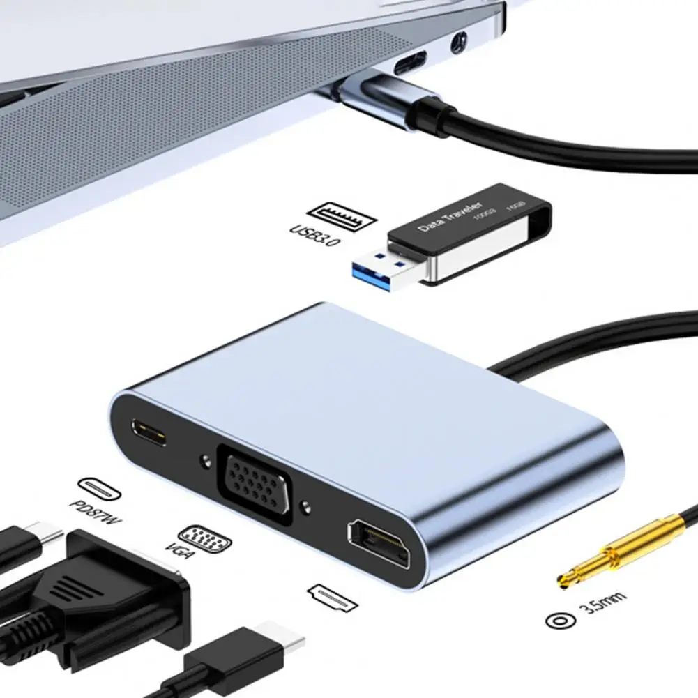 

Док-станция с USB-портом, 3,5 мм, USB, 4K