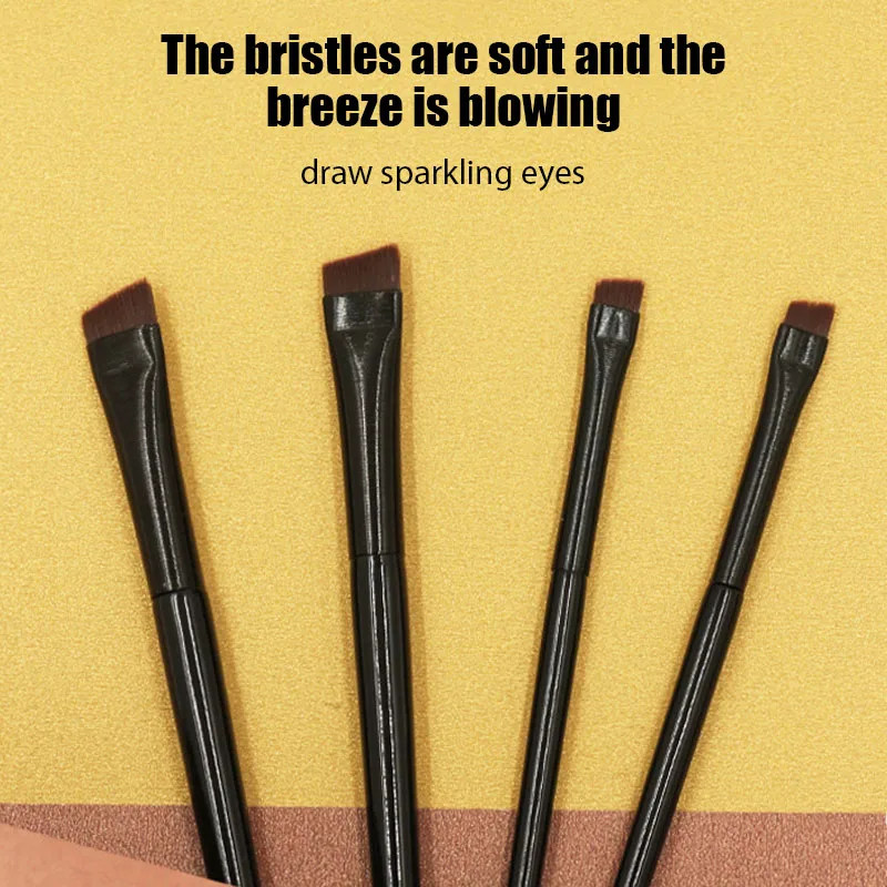 

Новинка 1/2 шт./комплект, кисть для бровей и подводки глаз, кисть для контуринга бровей, портативная маленькая кисть для бровей, женские инстр...