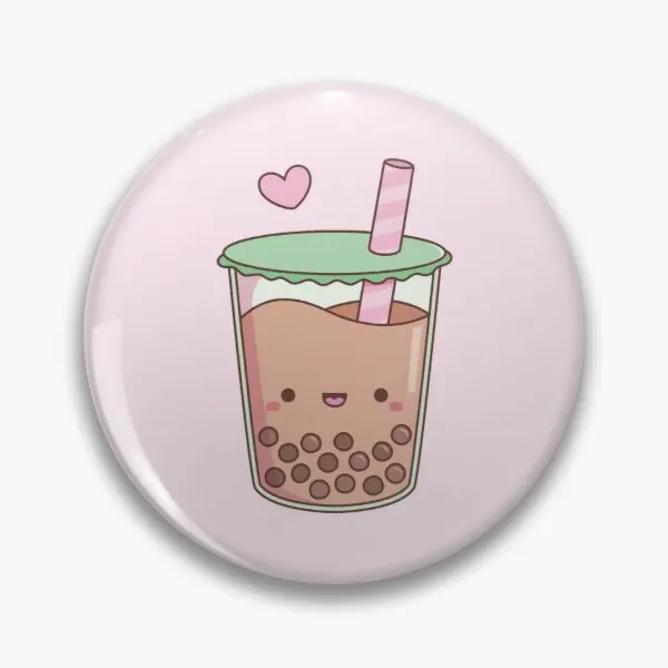 

Милый Боба чай любовь каракули настраиваемая мягкая Кнопка булавка подарок мультфильм одежда милая шляпа модные ювелирные изделия Женский...