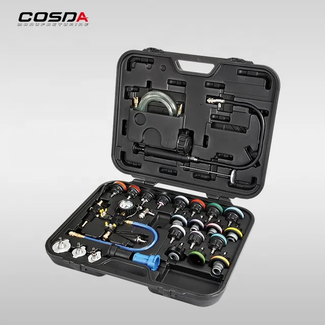 

31pcs Water Tank Detector Refill Kit Car Radiator Vacuum type pressure radiator leak tester