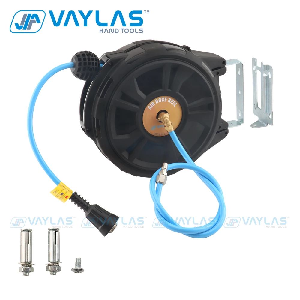 Heavy Duty Steel Reel Automatic Rewind Garage Tool