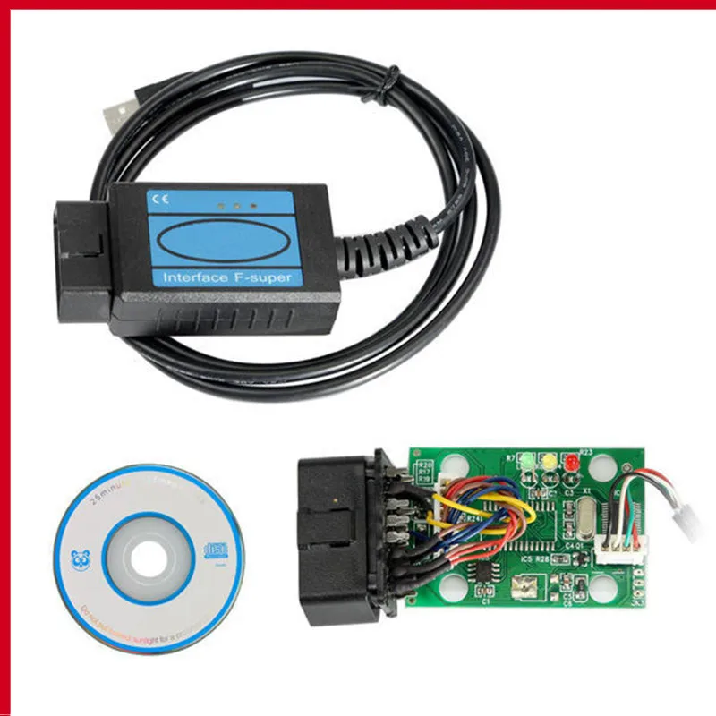 Профессиональный сканер ForFiat F-Super Интерфейс USB-сканирующий инструмент для F-iat/Alf