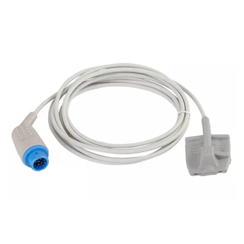 

Reusable 12 Pin Adult Silicone Soft SpO2 Sensor for Philips Patient Monitor M1025A M1025B M1350B 78352C M2475B Pulse Rate Probe