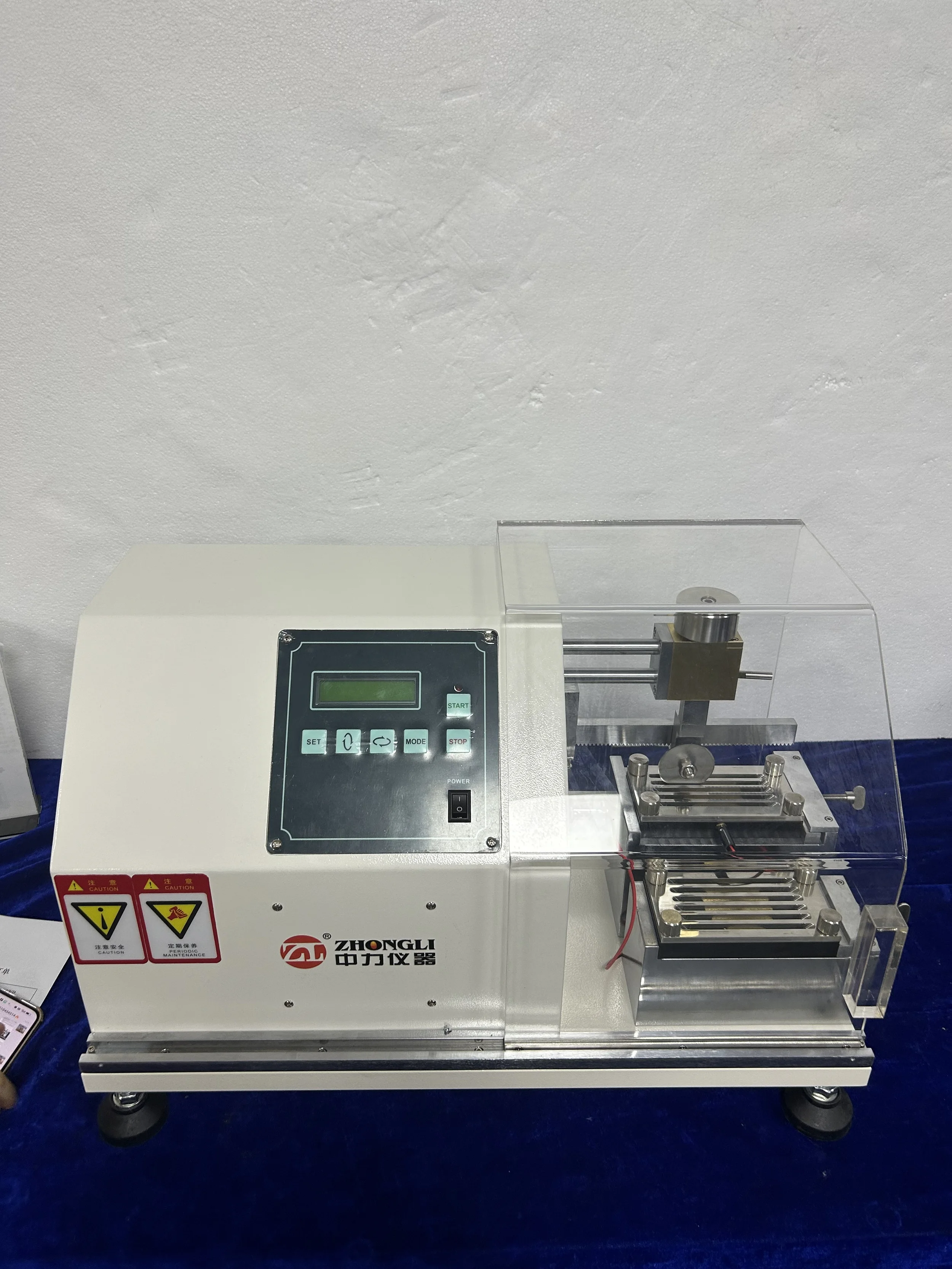 EN388 EN13997 Цифровые защитные перчатки тестер сопротивления порезам кожи