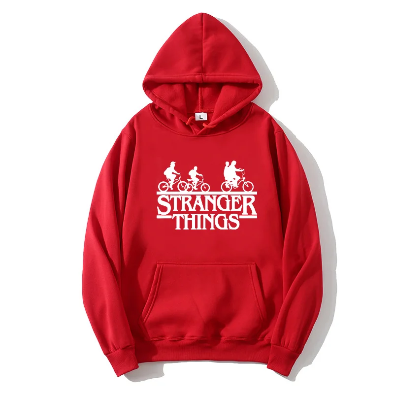 

2023 Men's and Women's Hooded Stranger Things Film and Television Hoodie Harajuku Street New Stranger Things Hoodie Sportswear