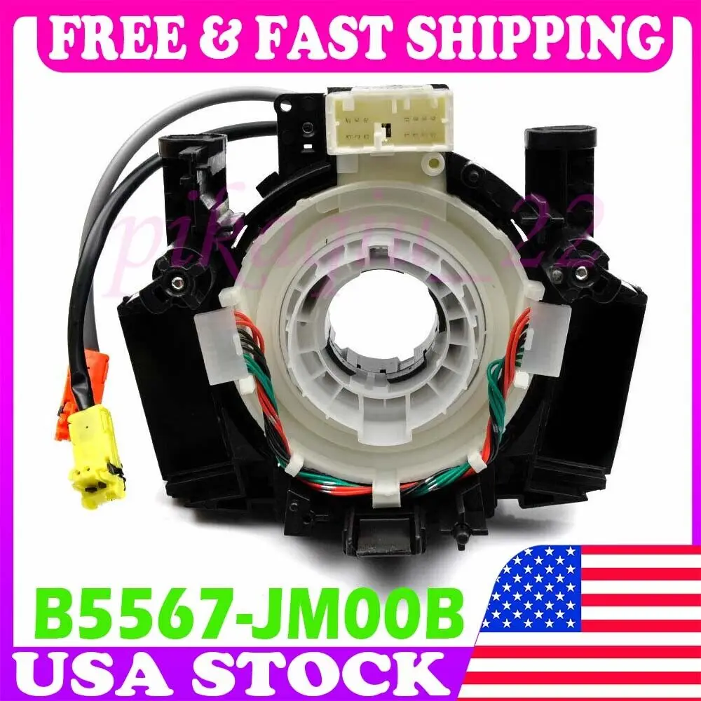 

Fits for Nissan Rogue 2008-2013 B5567-JM00B New Clock Spring Spiral Cable 08-13