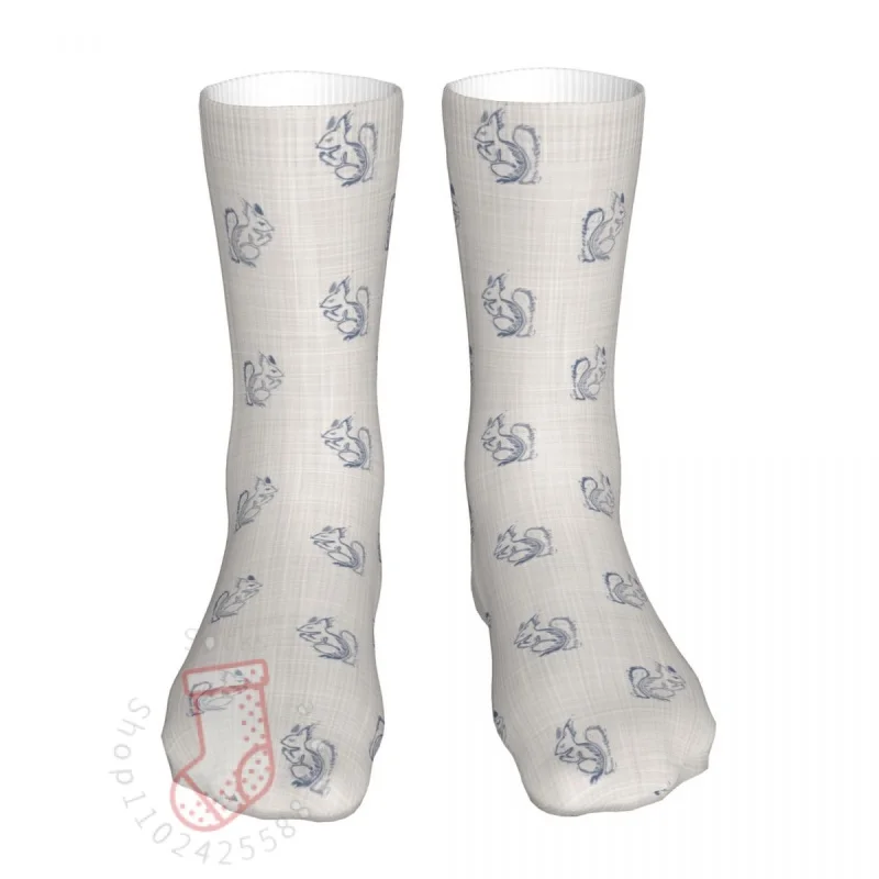 

Female Sports Squirrel Cartoon Socks Cotton Harajuku Animal Woman Socks