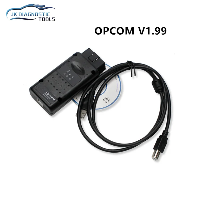 Чёрная печатная плата OPCOM V1.99 OBDII Автомобильные диагностические инструменты