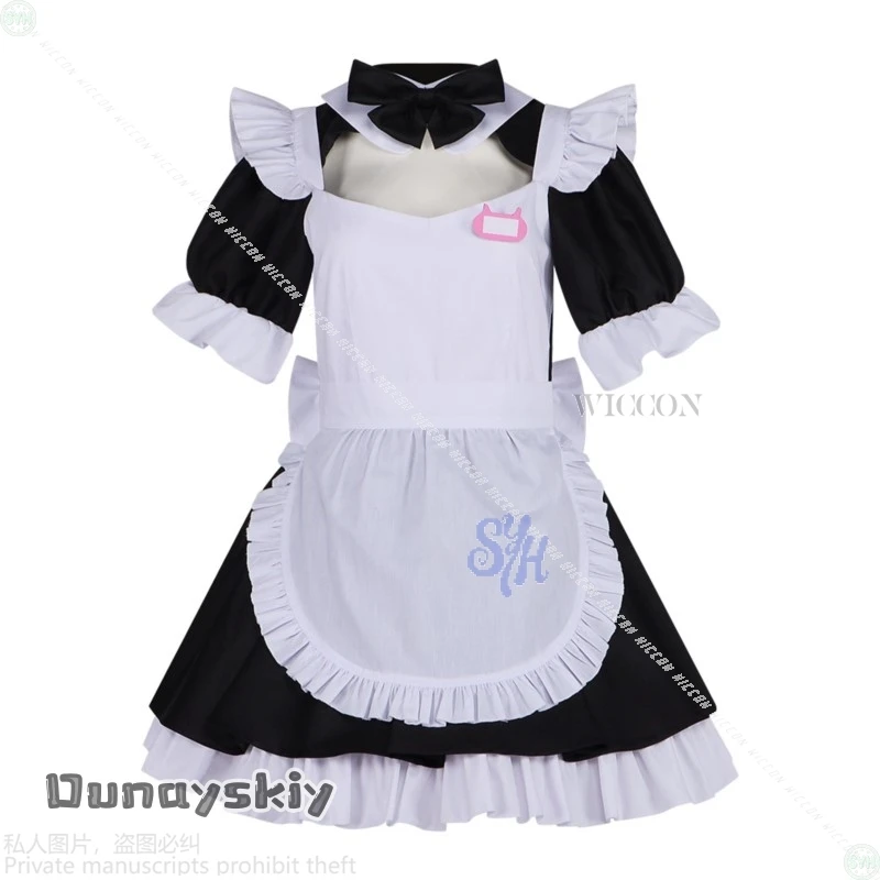 Аниме игровой проект Sekai косплей Mikuuu костюм с кроличьим отверстием Kawaii Jirai Kei японское платье горничной для девочек прекрасная маскировка Лолиты (art.: 3920d02bfd025) - 3920d02bfd025
