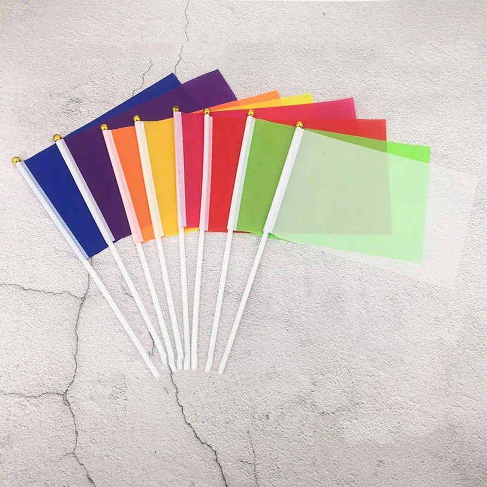 

Flag Flags Hand Waving Mini Handheld Square Diy Banner Blank Stick Toothpick Portable Bunting Racing Celebration Party Cocktail