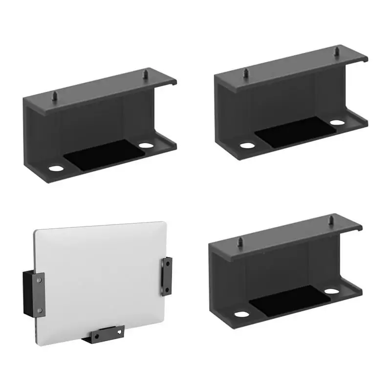 

Under Desk Laptop Mount Holder Rack Shelf Laptop Under Desk Organizer Multifunctional Protective Tray Organizer Bracket With