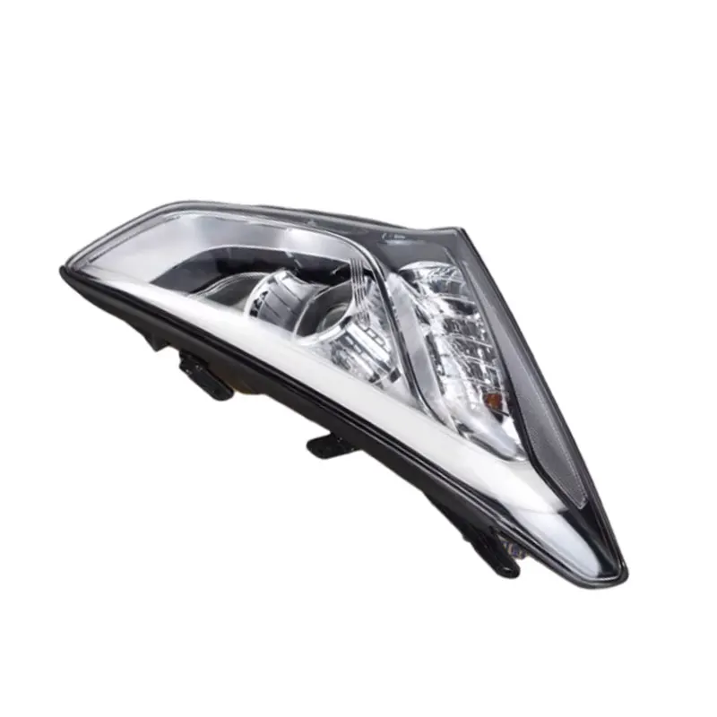 Фото ﻿   Для Hyundai Santa Fe (IX45) 2013-2015: передняя фара, галогенная лампа, аксессуар для автомобиля, фара в бампер №4