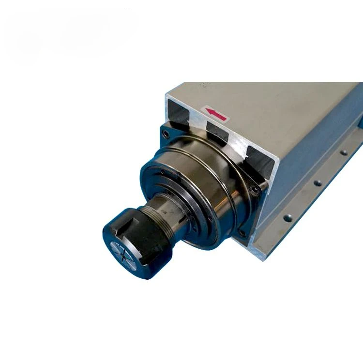 Фрезерный электродвигатель шпинделя с воздушным охлаждением 6 кВт 18000 об/мин 21 а