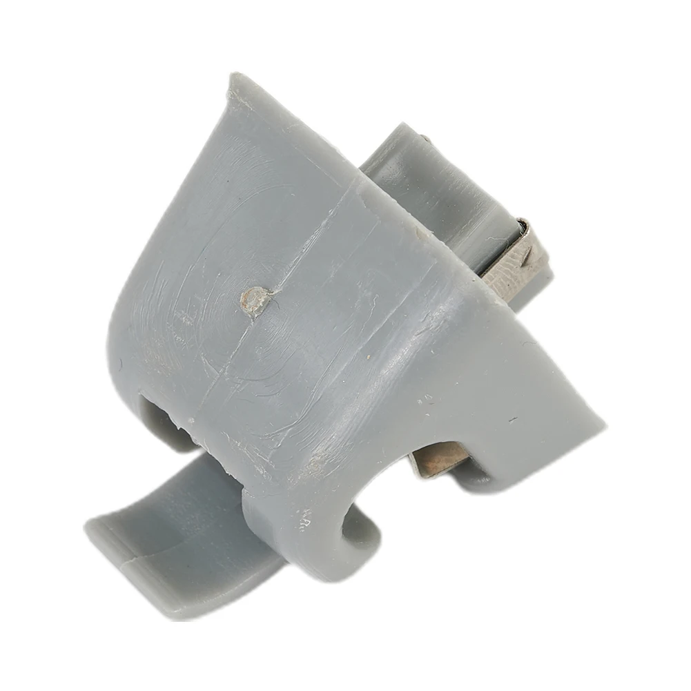 

2 Pcs Car Sun Visor Hook Clip 126-810-00-12-8412 Gray Fastener Clip Holder Bracket For Mercedes-Benz W123 W124 Car Accessories