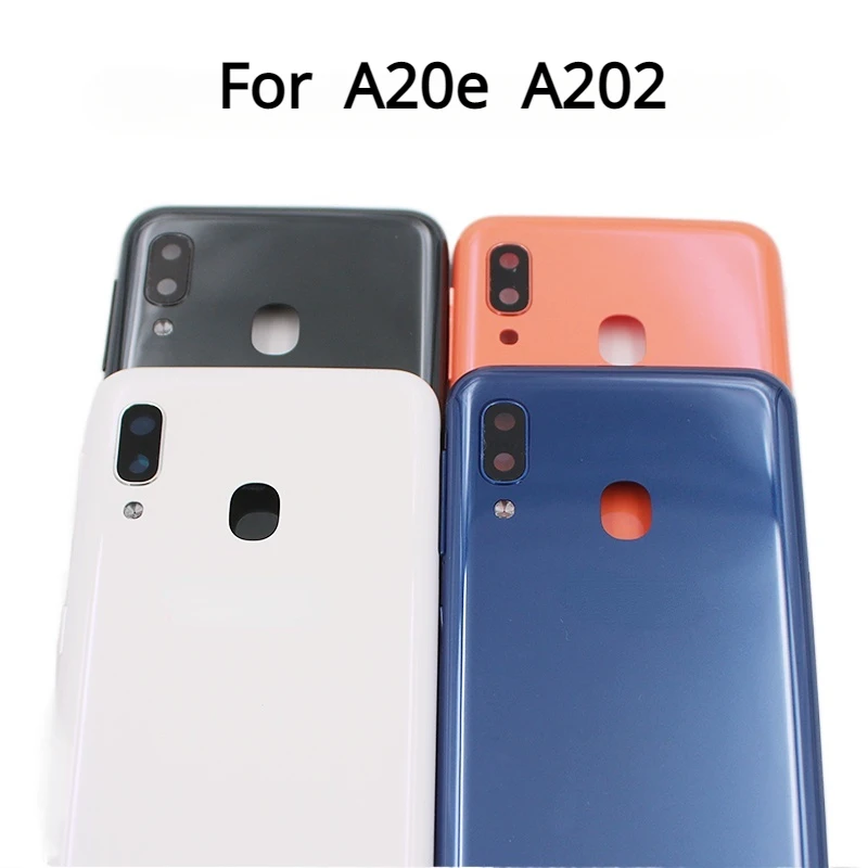 

Back Cover For Samsung Galaxy A20e A202 SM-A202F/DS SM-A202F SM-A202K Housing Battery Cover Rear Door Case Replacement