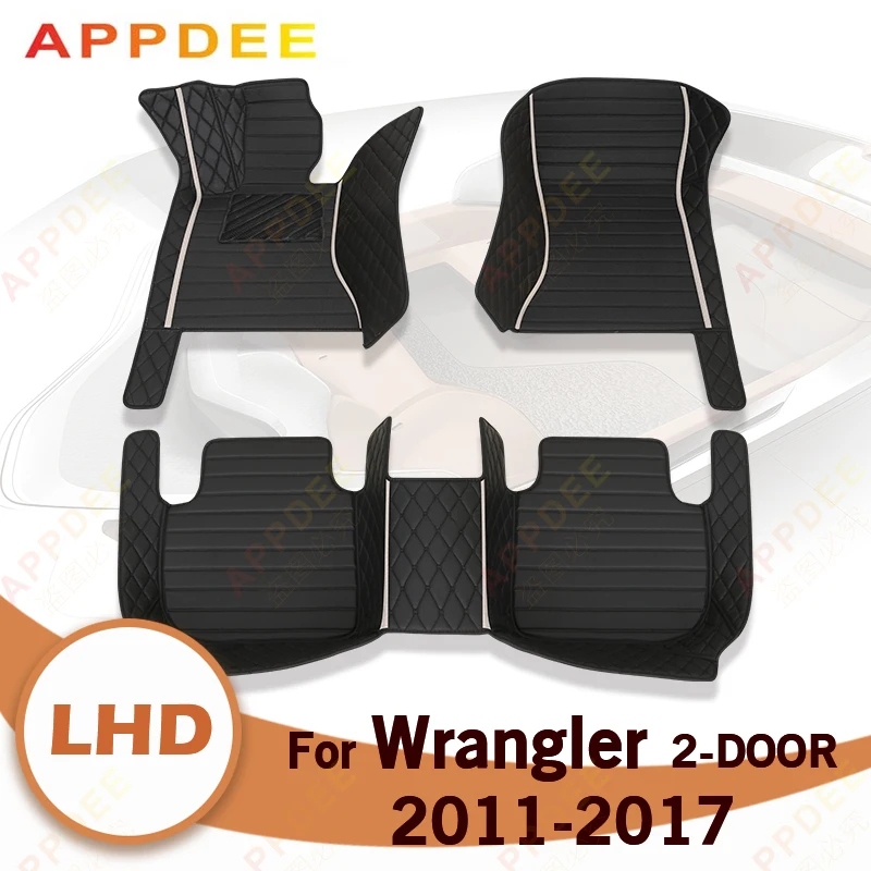 

Автомобильные коврики APPDEE для Jeep Wrangler (две двери) 2011 2012 2013 2014 2015 2016 2017