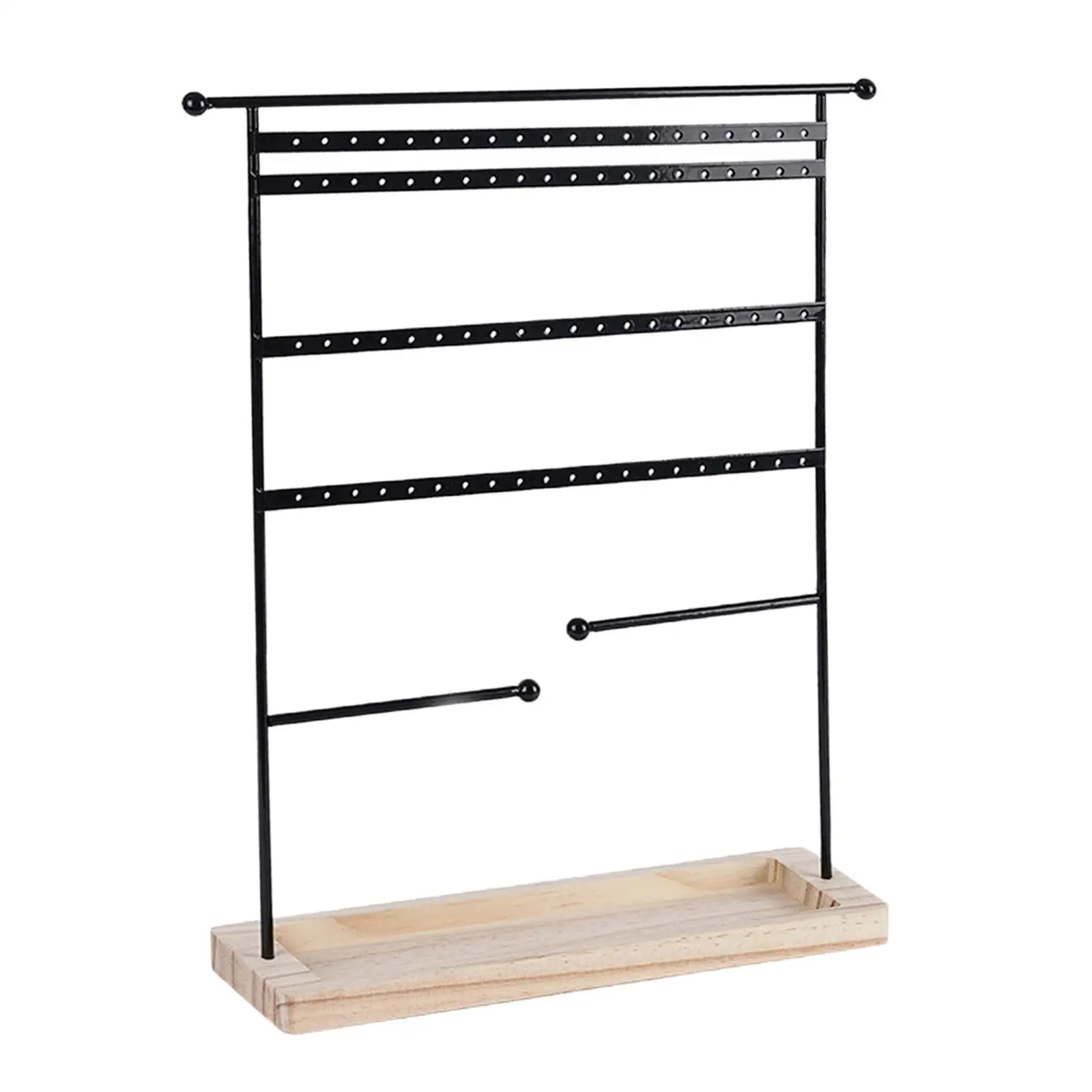 

7 Tiers Jewelry Organizer Stand Holder Earring Organizer Tray Holder Necklace Holder Showcase for Dresser Desktop Home Decor