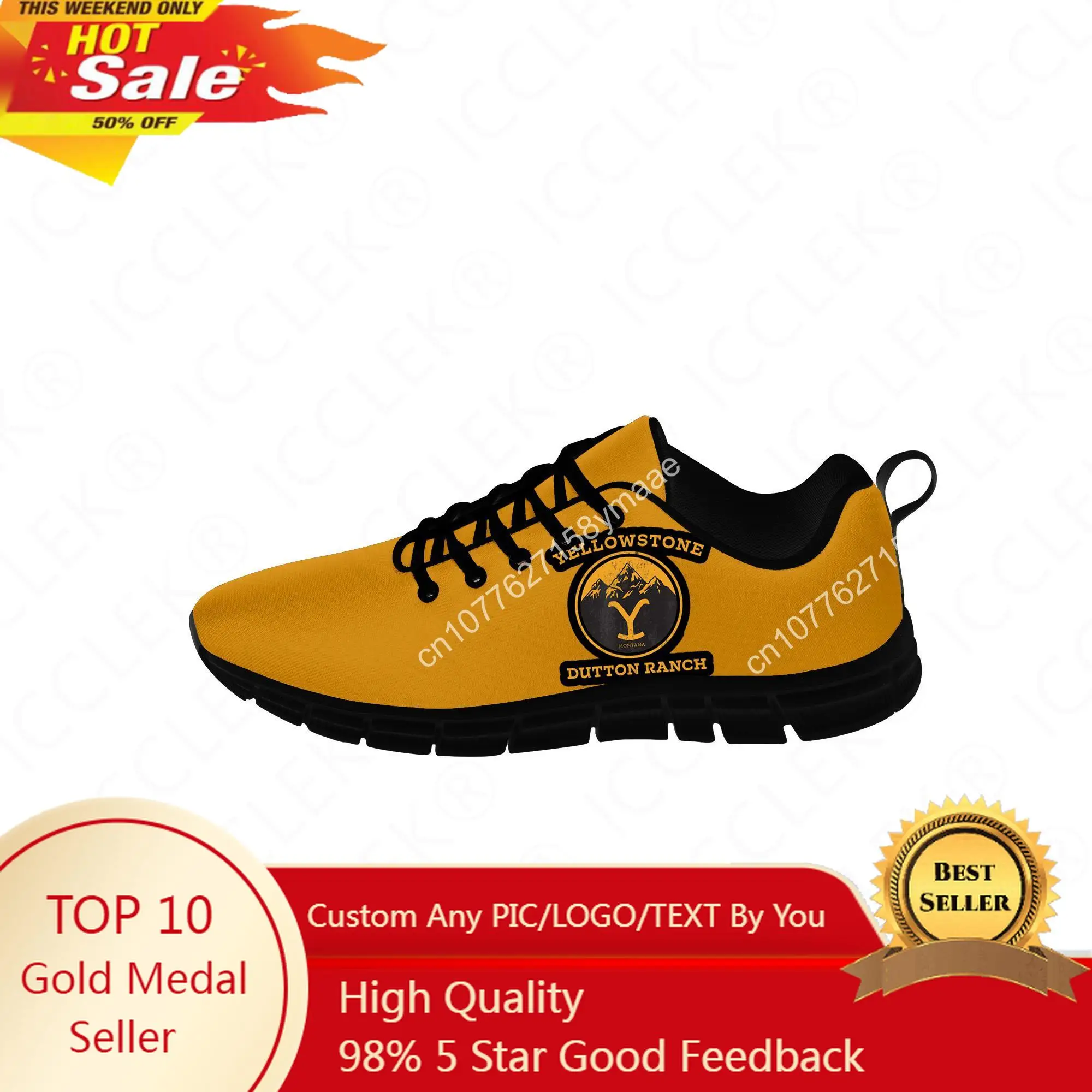 Холщовые кроссовки Yellowstone для мужчин и женщин