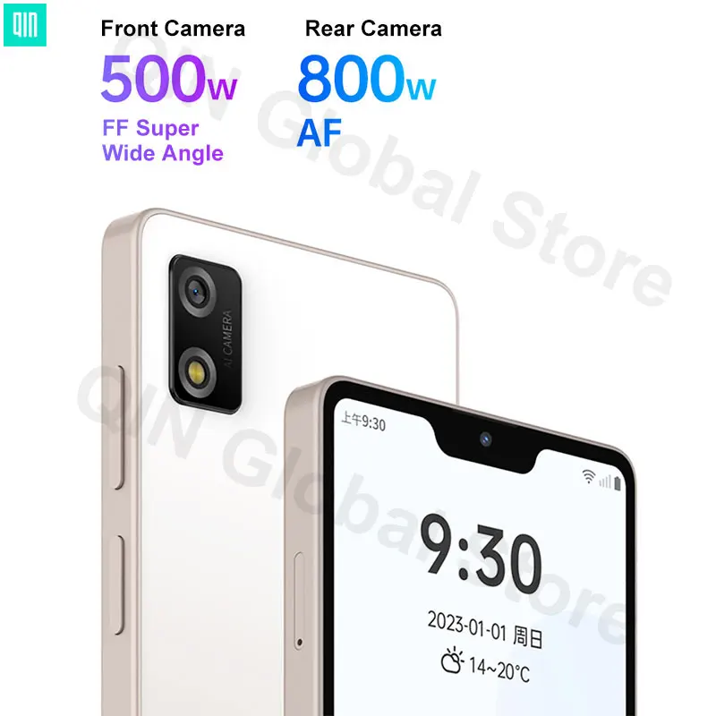 Qin 3 Pro MTK G99 Wifi 5.5 Inch 6GB 128GB Bluetooth 5.0 Fingerprint Unlock Touch screen Android  3100mAh 720*1496P 8MP Phone enlarge