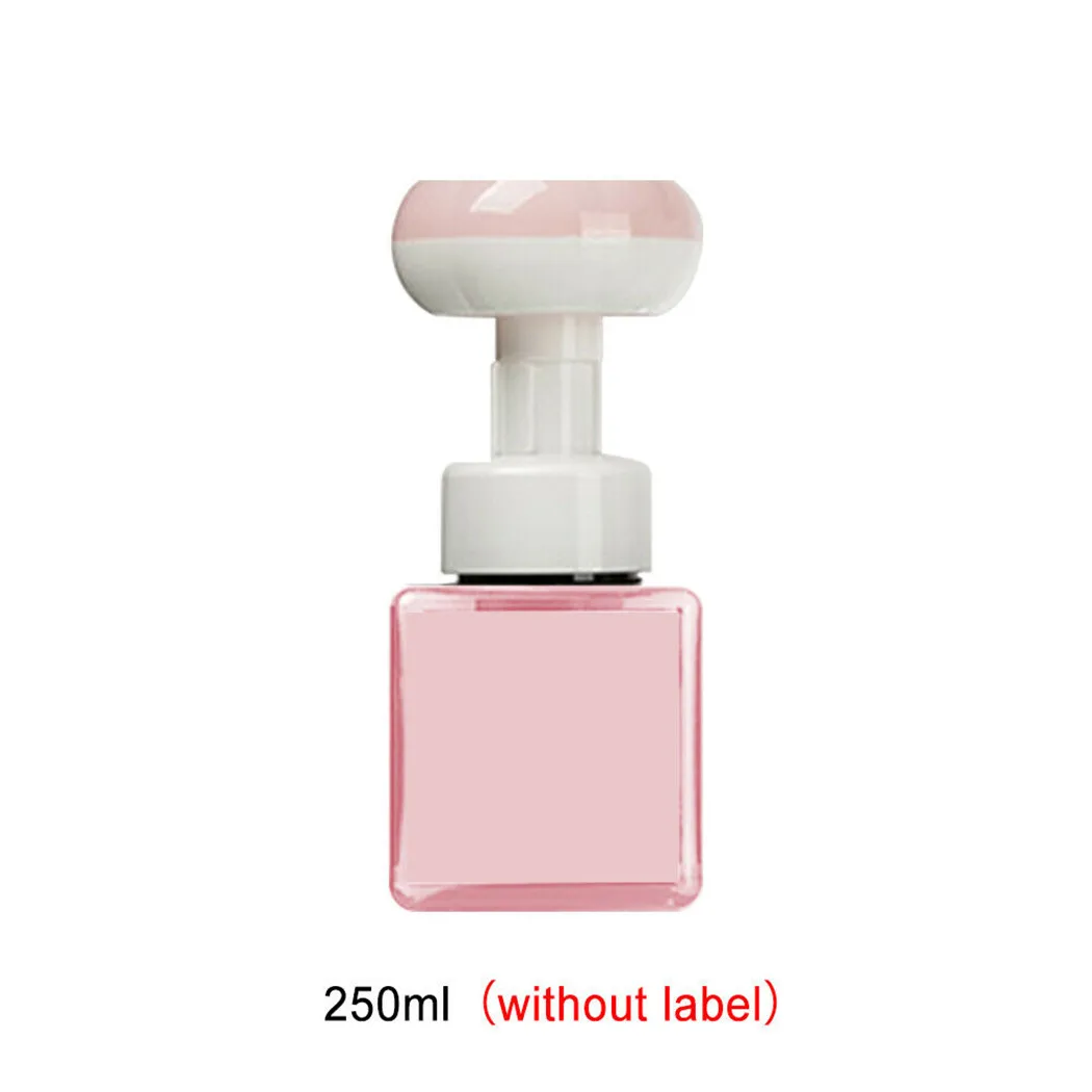 

250ml Cute 3D Flower-Shaped Children\\'s Hand Foam Pump Flower And Head Sub-Bottle Shampoo Shower Gel Liquid Easy To Carry