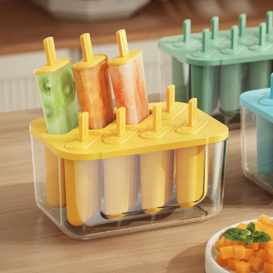 

Home Ice Cream Mold Ice Cube Mold Reusable Easy Release Mold Ice Cube Tray Whiskey Cocktails Ice Cube Mold With Storage Box