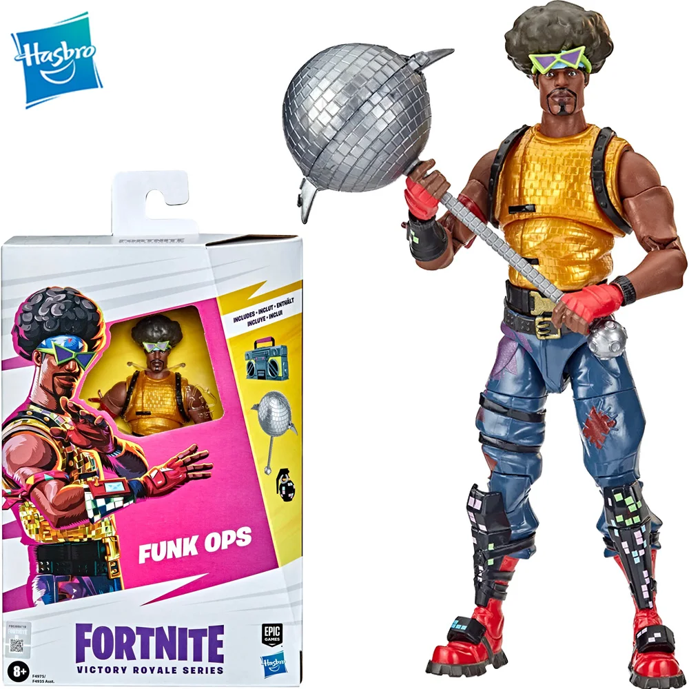 

Original Hasbro Fortnite Victory Royale Series Funk Ops 3 Accessories 6-Inch Collectible Model Action Figure Toy Gift F4975