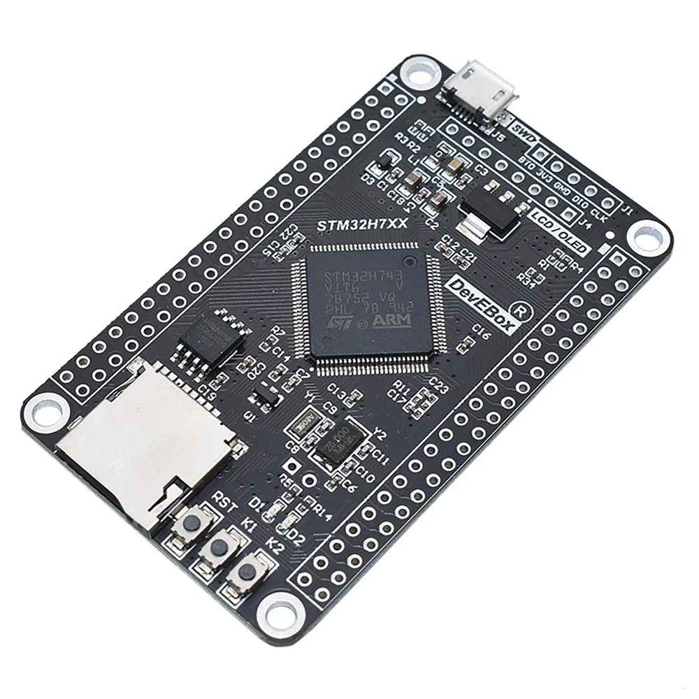 Макетная плата STM32H750VBT6 STM32H743VIT6 STM32H7 системная STM32 материнская M7 TFT-интерфейс с
