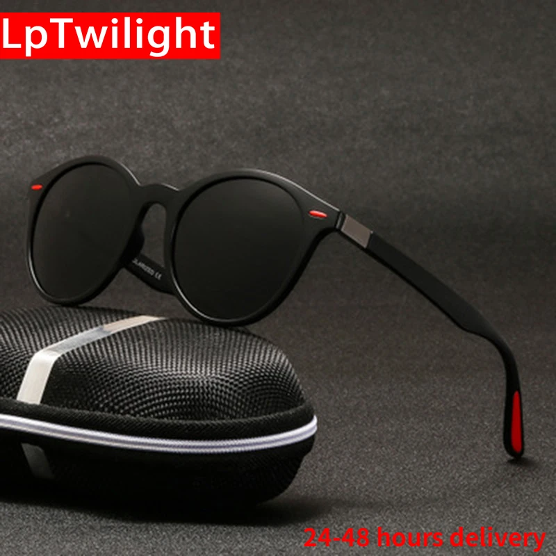 

Солнечные очки LpTwilight в стиле ретро для мужчин и женщин, зеркальные поляризационные солнцезащитные аксессуары