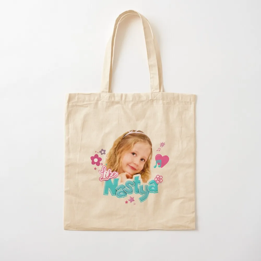 Сумка-тоут Nastya Shows Пляжная сумка Сумки для конфет тележки покупок Холщовая