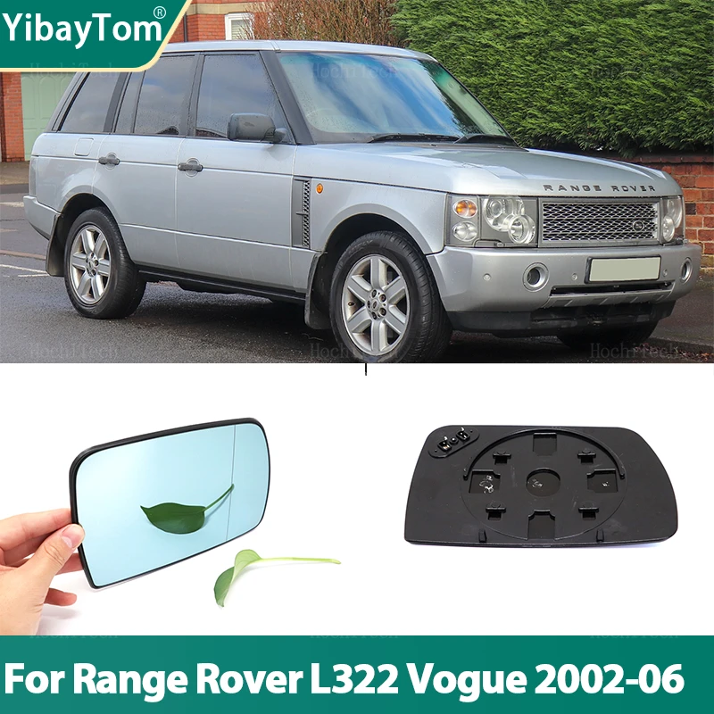 

Side Rearview Mirror Heating Glass Heated Mirror Lens Fit For Land Rover Range Rover L322 Vogue 2002-2006 Accessories