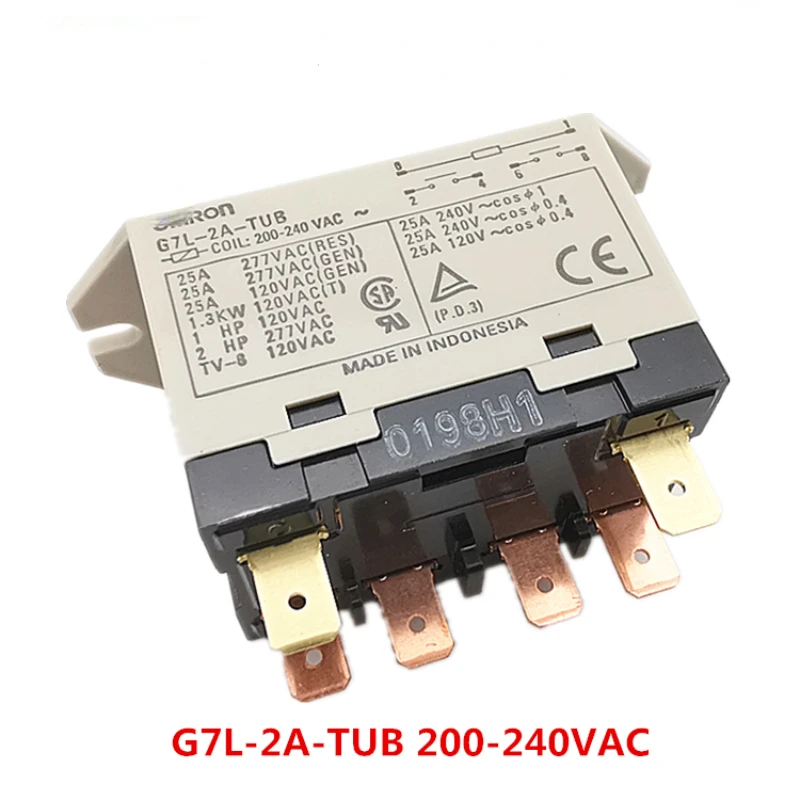 

2PCS G7L-2A-BUB G7L-2A-BUBJ Power Relays AC220V DC24V DC12V ORIGINAL NEW ORG NEW STOCK