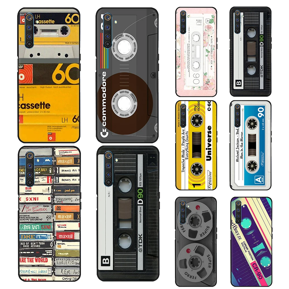 Классический силиконовый чехол в стиле ретро для OPPO Reno 2 2F 2Z 3 4 5 6 7 Pro 4Z 5K 6Z 7Z 8 задняя