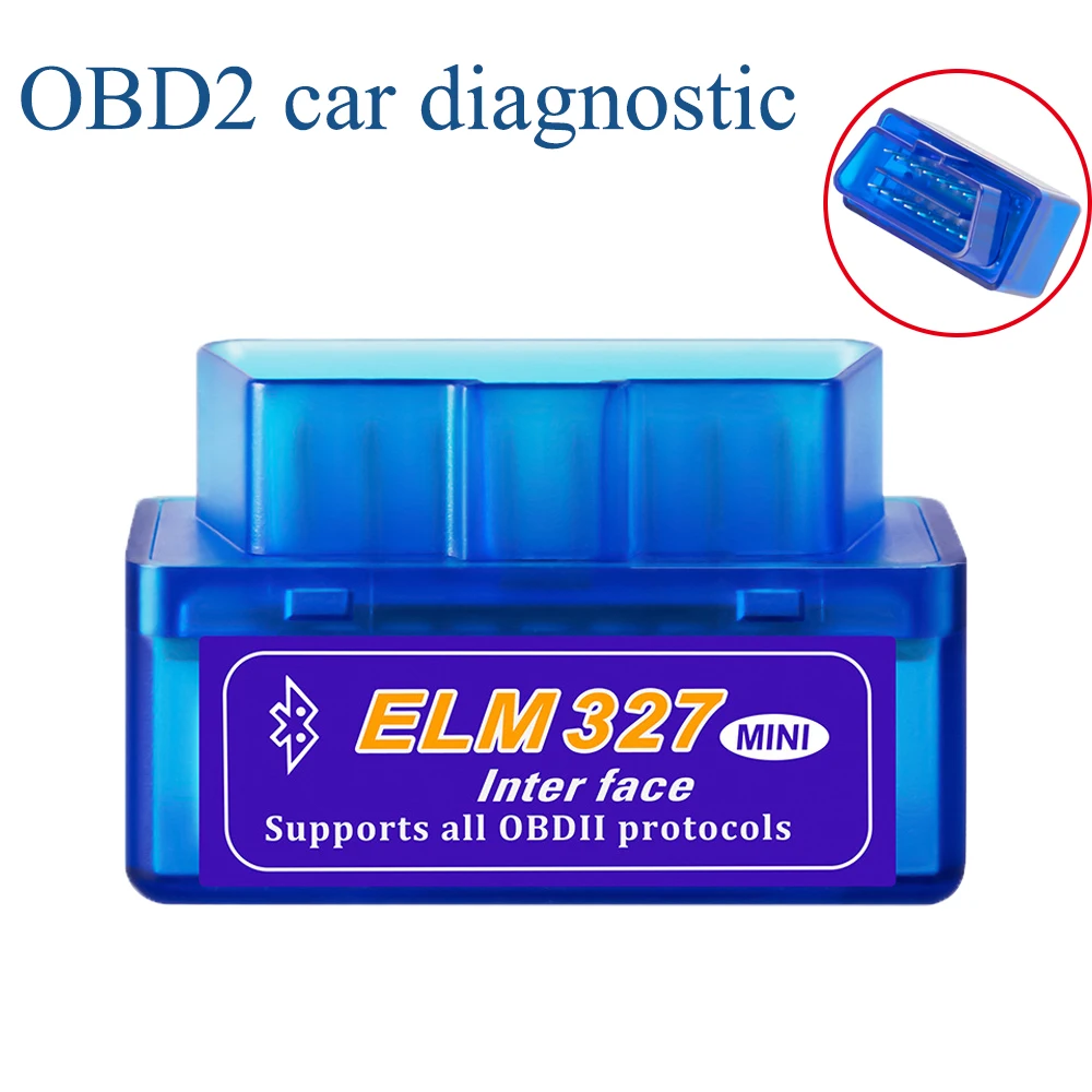 

Mini Elm327 Obd2 Scanner Bluetooth V1.5 Auto OBD2 Scanner Code Reader Tool Car Diagnostic Tool For Android Car Repair Tools