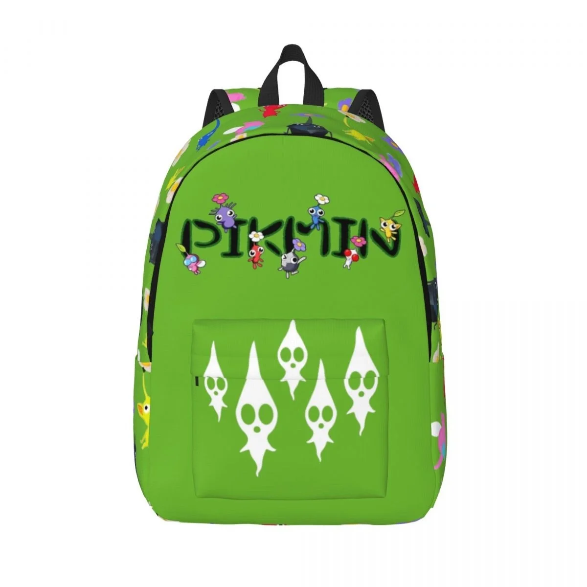 

Милый семейный рюкзак Pikmin для дошкольников, учеников начальной школы, мультяшный рюкзак для книг для мальчиков и девочек, детский холщовый рюкзак для путешествий