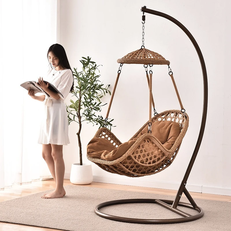 Негабаритные уличные подвесные плетеные качели садовая мебель чехол для патио