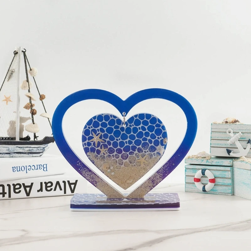 

Двойные фоторамки Loves, украшения, формы с базовым кронштейном для украшения дома