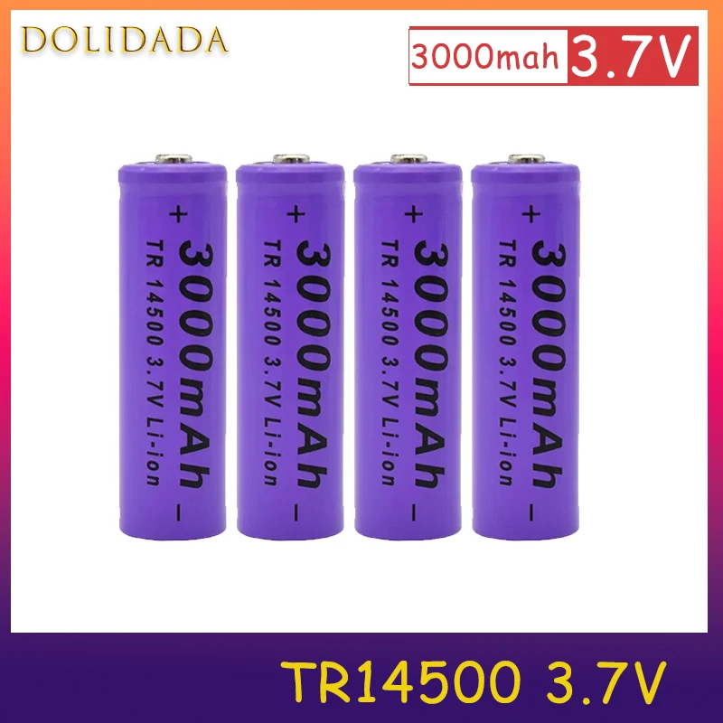 

Литий-ионный аккумулятор TR14500, 3,7 в, 3000 мАч, используется для электрической зубной щетки, бритвы, парикмахера, лечения заболеваний, хранения э...
