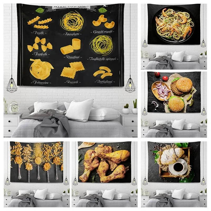 

plant Wall tapestry aesthetic Home room decor boho accessories hanging large fabric autumn simple Bedroom carpet nordic boho