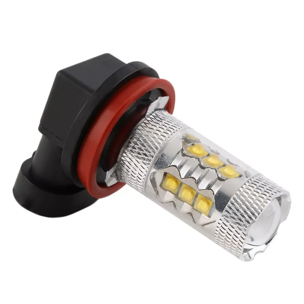 

1PC White Light H8 High Power 80W LED 1920LM Car Fog Driving Lights DRL Head Bulb Free Shipping