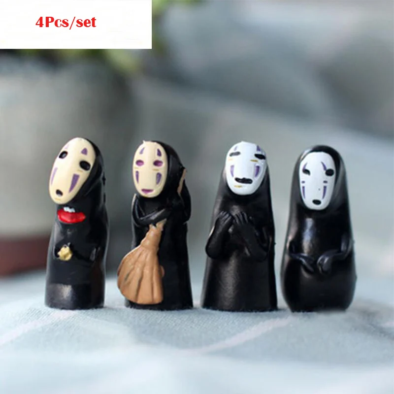 Виниловая экшн-фигурка митядзаки Хаяо 4 шт./компл. | Дом и сад