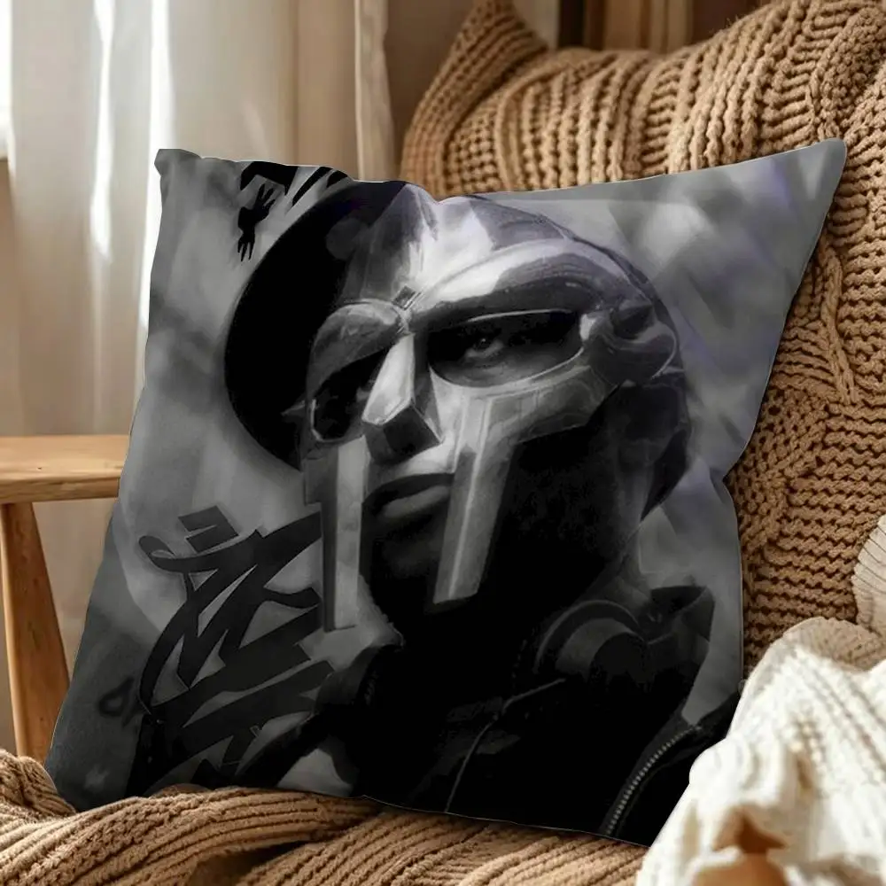 Фото Наволочка с изображением рэпера Мэдлиба из группы M-MF D-DOOM, квадратная, разных размеров, для декора автомобиля, дома, спальни, персонализированные подарки на День святого Валентина. №5