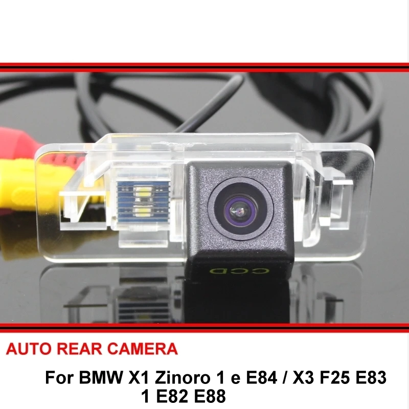

For BMW X1 Zinoro 1 e E84 X3 F25 E83 1 E82 E88 HD CCD Car Rearview Parking Reverse Backup Rear View Camera Night Vision SONY
