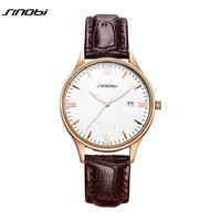 sinobi fashion light slim quartz watches women top brand casual clock ladies wrist watch with leather strap relogio feminino new