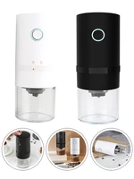 usb electric portable coffee grinder 13w 1a 209cm 3 7v detachable coffee bean grinder bean grinder cleaning brush 120ml