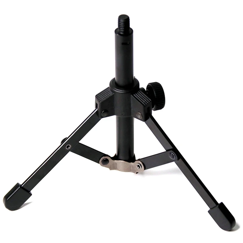 

Foldable Tripod Desktop Microphone Stand Holder for Podcasts, Online Chat, Conferences, Lectures,Meetings, and More
