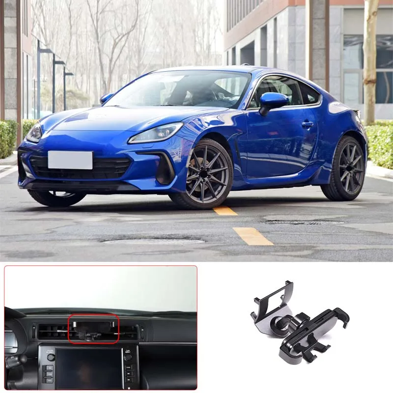 

1 шт., держатель для телефона из алюминиевого сплава для Subaru Brz 2022, Toyota 86 2022