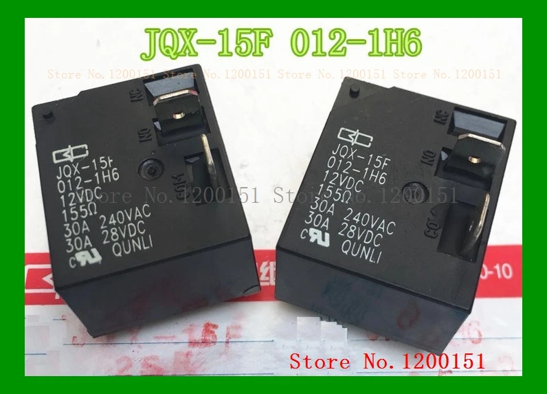 

JQX-15F 012-1х6 12 в 30 А