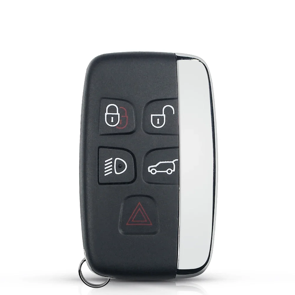 

Корпус дистанционного ключа Dandkey, 5 кнопок, запасной чехол для Land Rover Range Rover LR2 LR4 для Jaguar F-Pace F-Type XE XF XJ