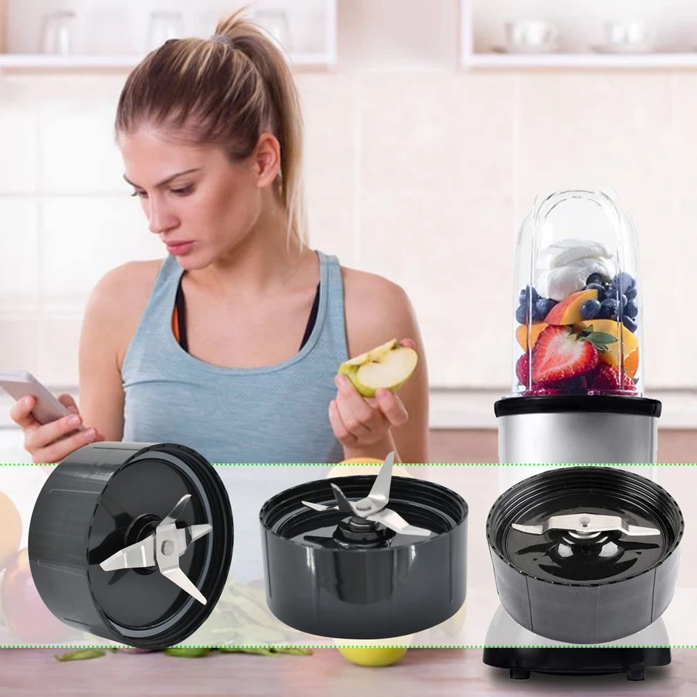 Запасная часть крестообразных и плоских лезвий для бритвы MB1001 Magic Bullet 250 Вт лезвия